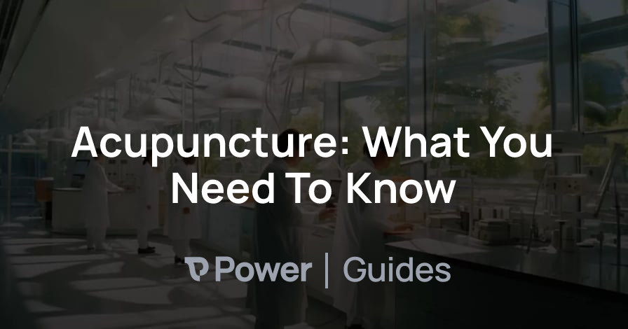 Header Image for Acupuncture: What You Need To Know