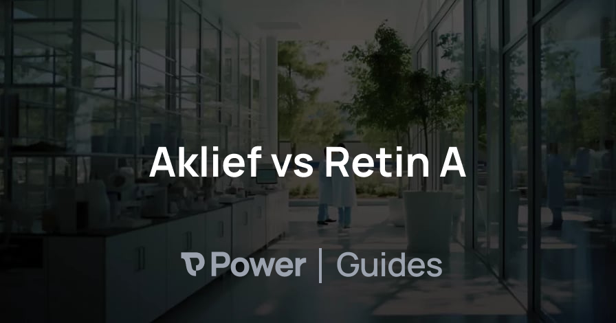 Header Image for Aklief vs Retin A