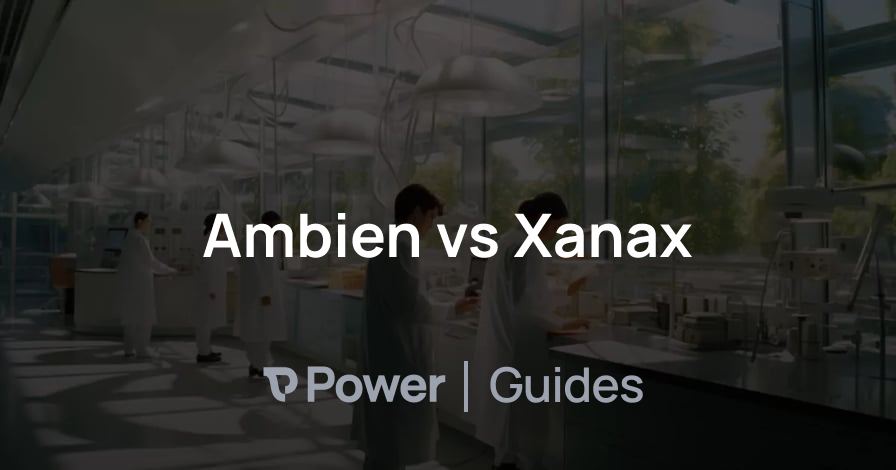Header Image for Ambien vs Xanax
