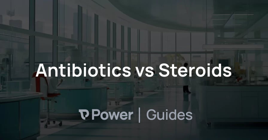 Header Image for Antibiotics vs Steroids