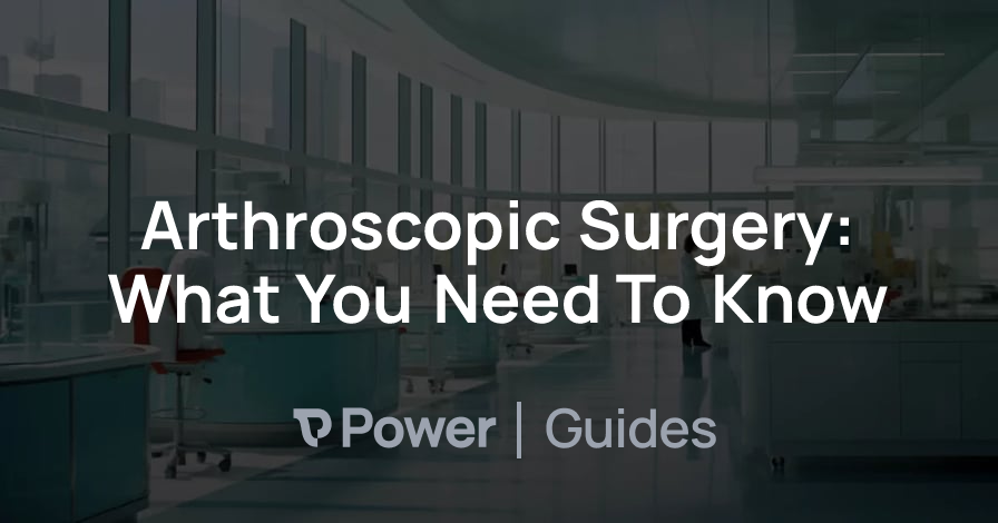 Header Image for Arthroscopic Surgery: What You Need To Know