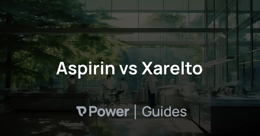 Header Image for Aspirin vs Xarelto