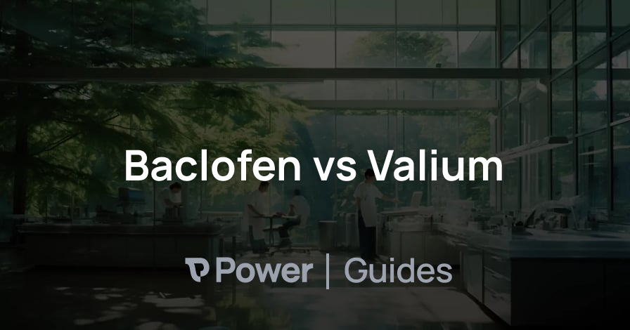 Header Image for Baclofen vs Valium