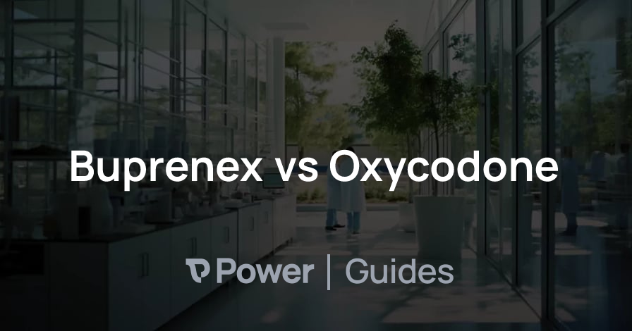 Header Image for Buprenex vs Oxycodone
