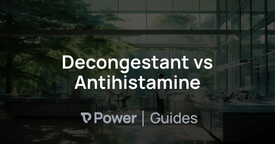 Header Image for Decongestant vs Antihistamine