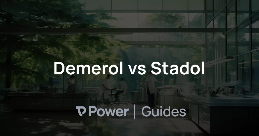 Header Image for Demerol vs Stadol