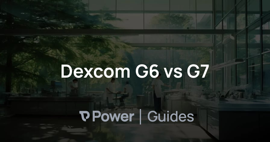 Header Image for Dexcom G6 vs G7