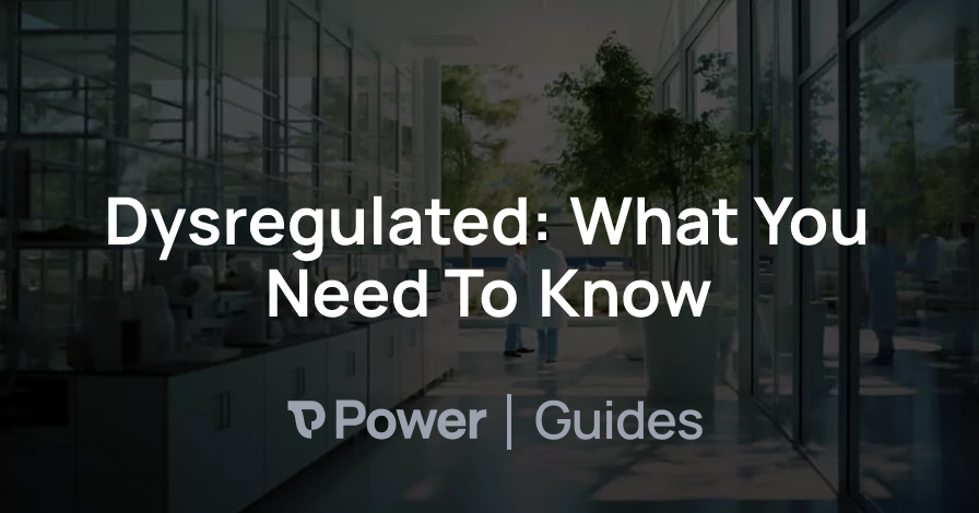 Header Image for Dysregulated: What You Need To Know