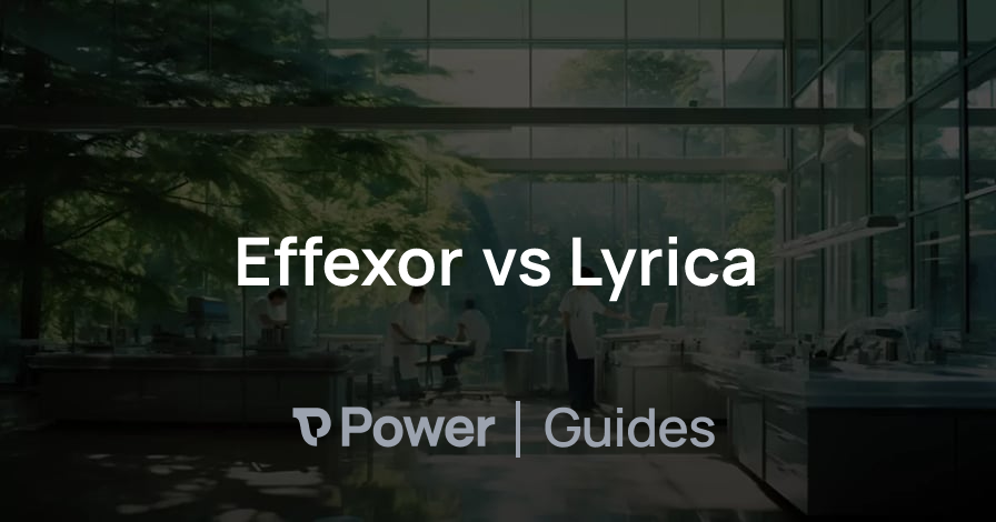 Header Image for Effexor vs Lyrica