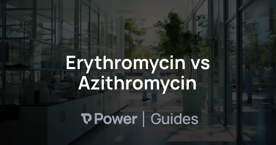 Header Image for Erythromycin vs Azithromycin