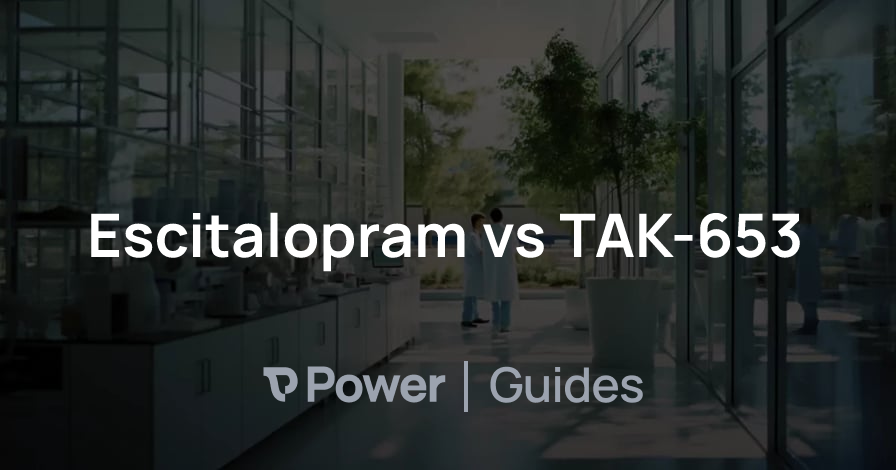 Header Image for Escitalopram vs TAK-653