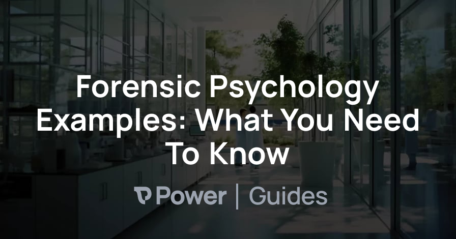 Header Image for Forensic Psychology Examples: What You Need To Know