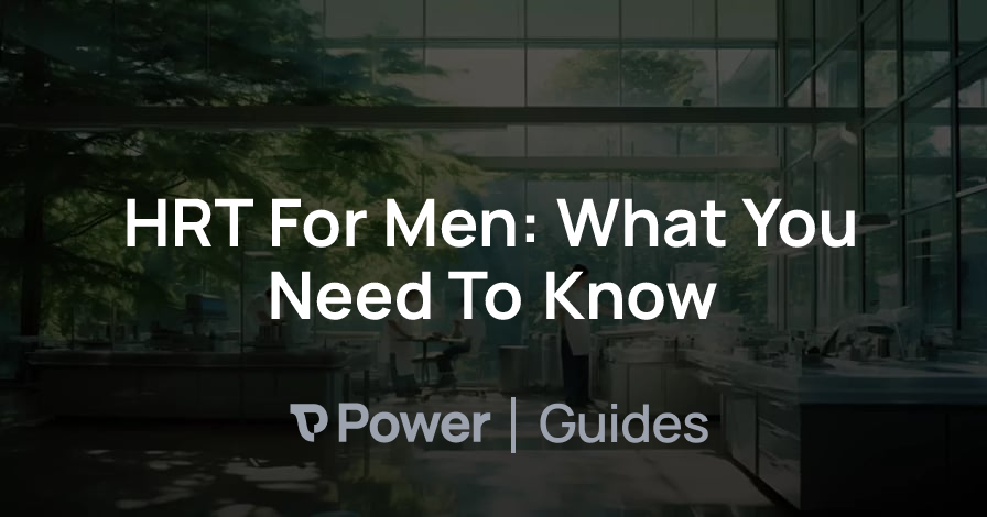 Header Image for HRT For Men: What You Need To Know