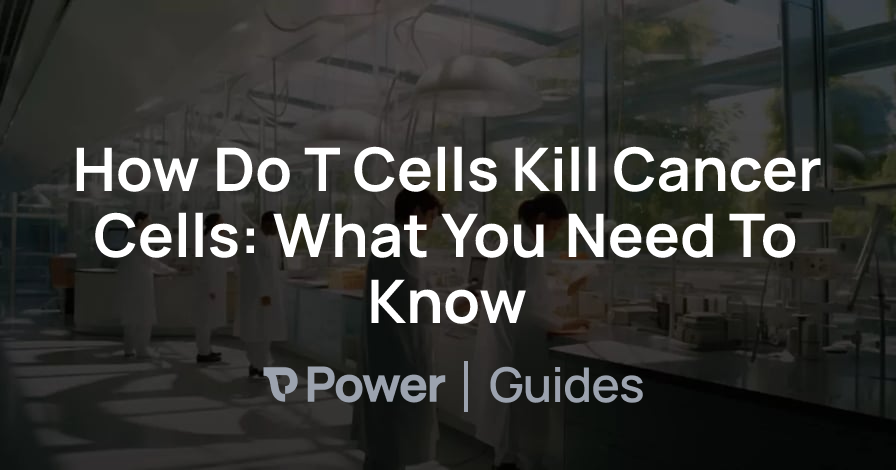 Header Image for How Do T Cells Kill Cancer Cells: What You Need To Know