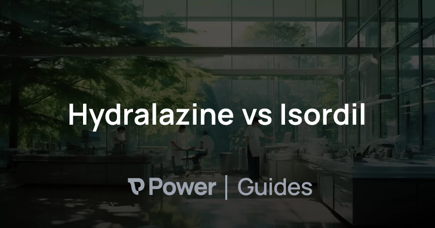 Header Image for Hydralazine vs Isordil