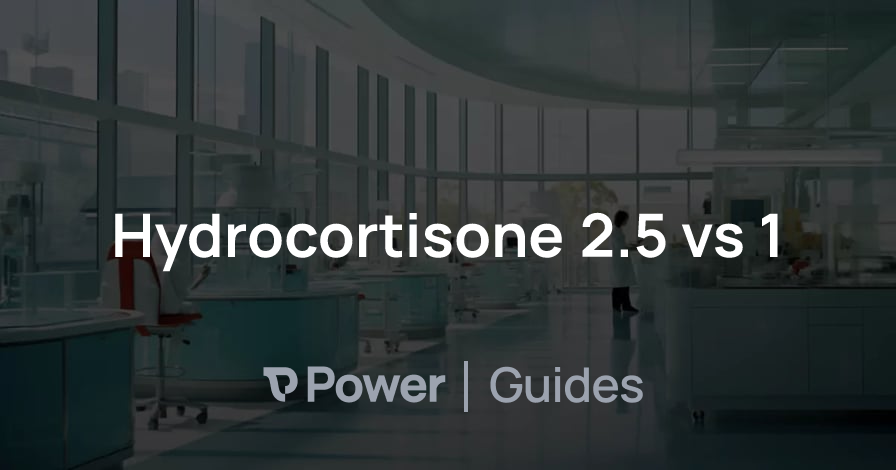 Header Image for Hydrocortisone 2.5 vs 1