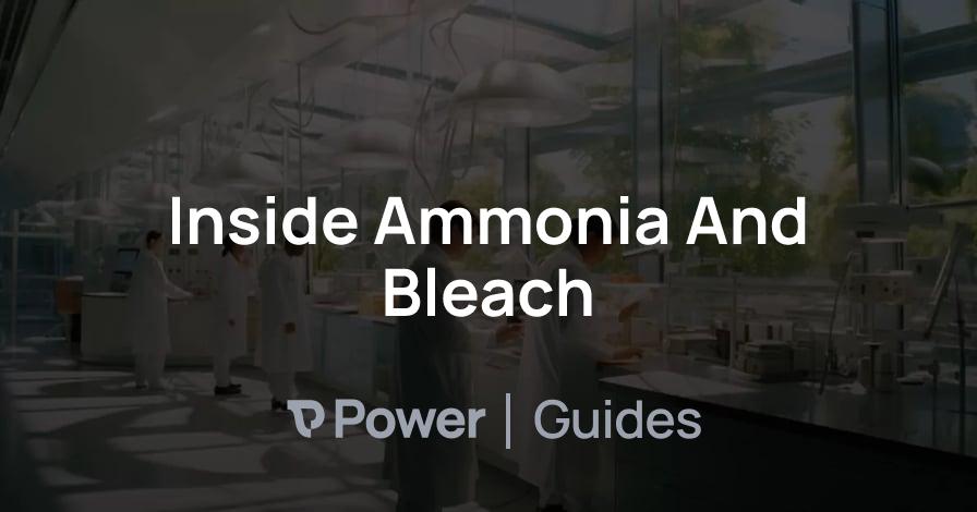 Header Image for Inside Ammonia And Bleach