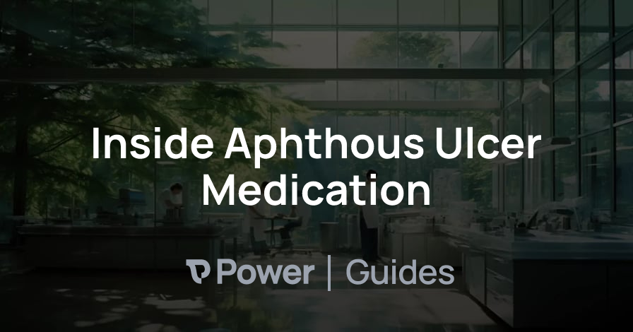 Header Image for Inside Aphthous Ulcer Medication