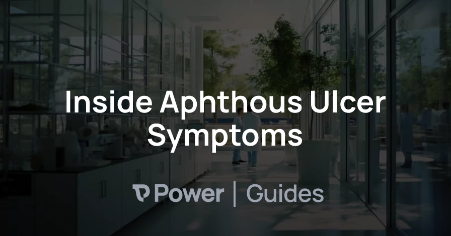 Header Image for Inside Aphthous Ulcer Symptoms