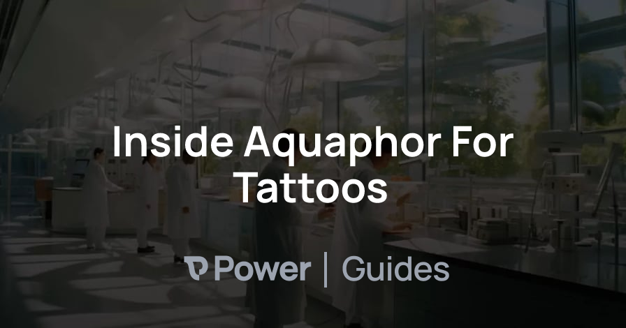 Header Image for Inside Aquaphor For Tattoos