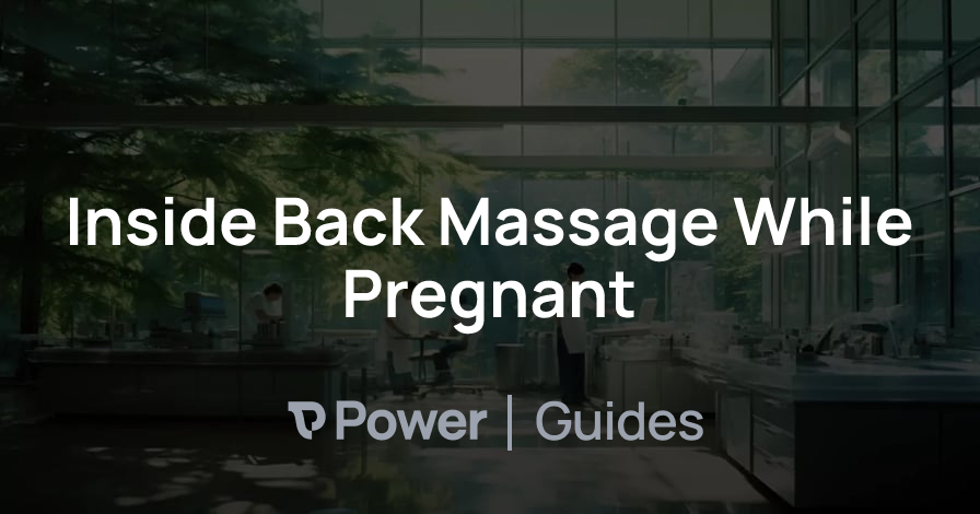 Header Image for Inside Back Massage While Pregnant