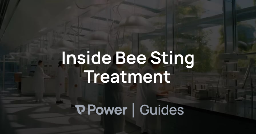 Header Image for Inside Bee Sting Treatment