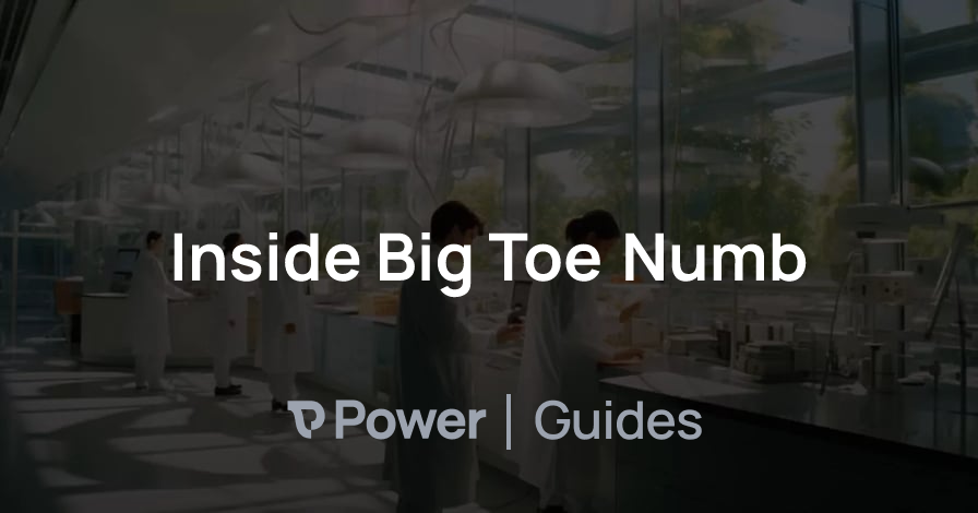 Header Image for Inside Big Toe Numb