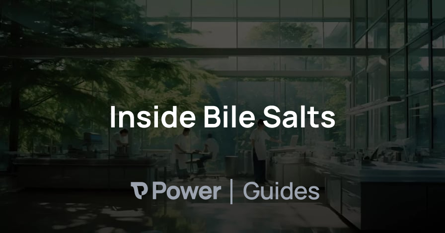 Header Image for Inside Bile Salts