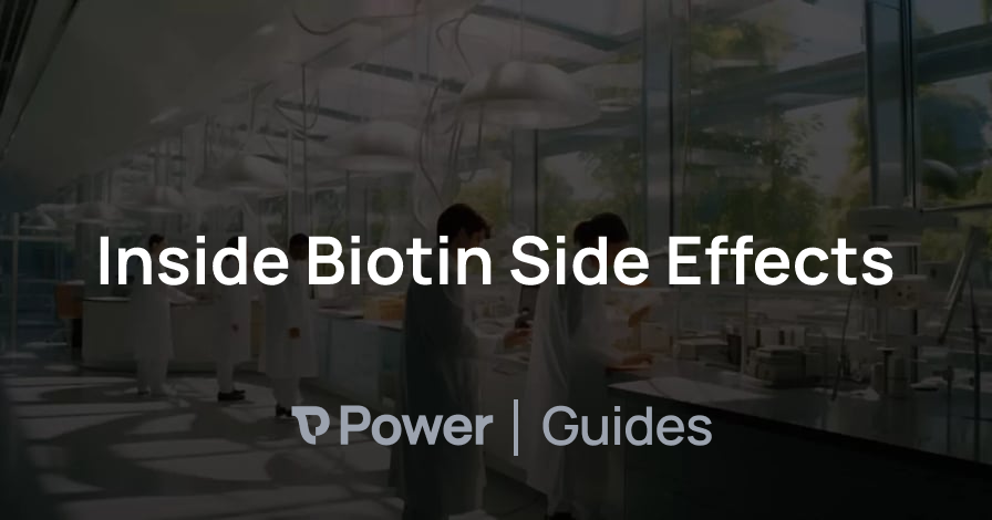 Header Image for Inside Biotin Side Effects