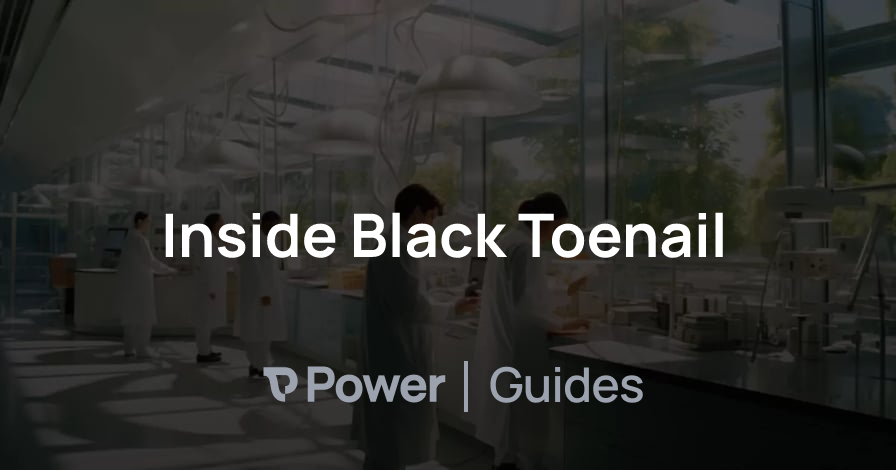 Header Image for Inside Black Toenail