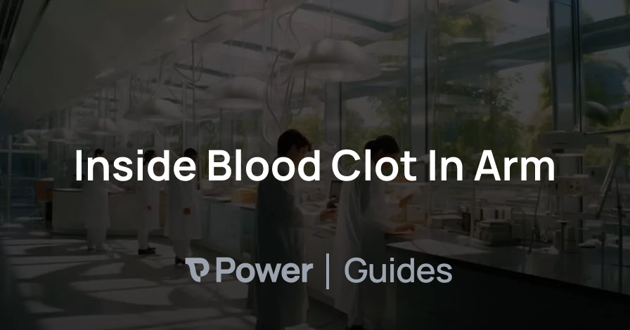 Header Image for Inside Blood Clot In Arm