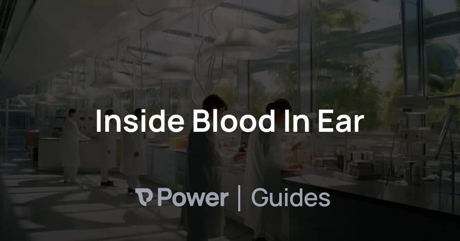 Header Image for Inside Blood In Ear