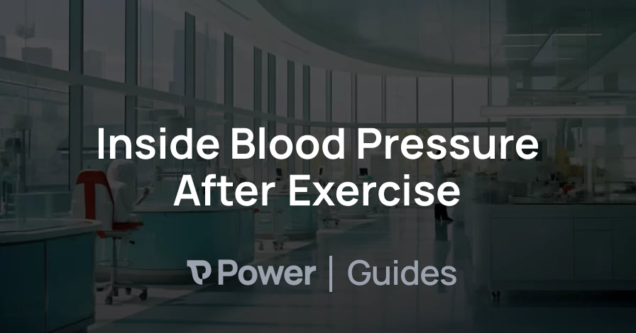 Header Image for Inside Blood Pressure After Exercise