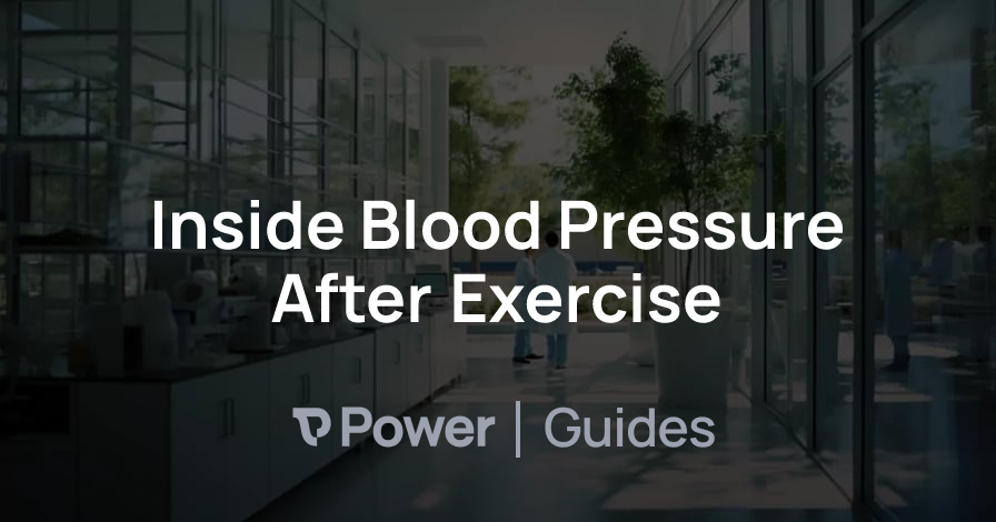 Header Image for Inside Blood Pressure After Exercise