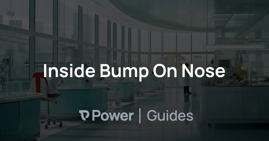 Header Image for Inside Bump On Nose