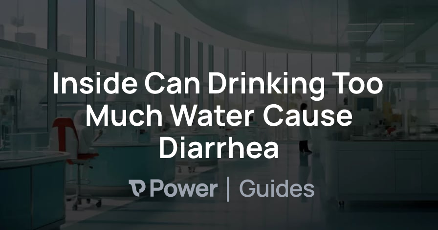 Header Image for Inside Can Drinking Too Much Water Cause Diarrhea