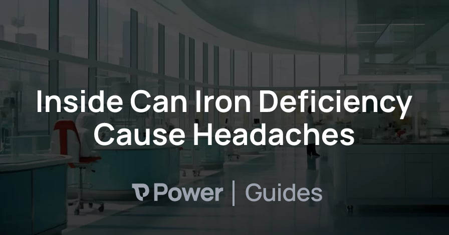 Header Image for Inside Can Iron Deficiency Cause Headaches