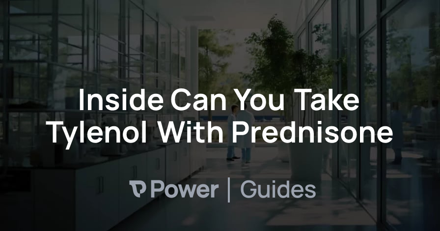 Header Image for Inside Can You Take Tylenol With Prednisone