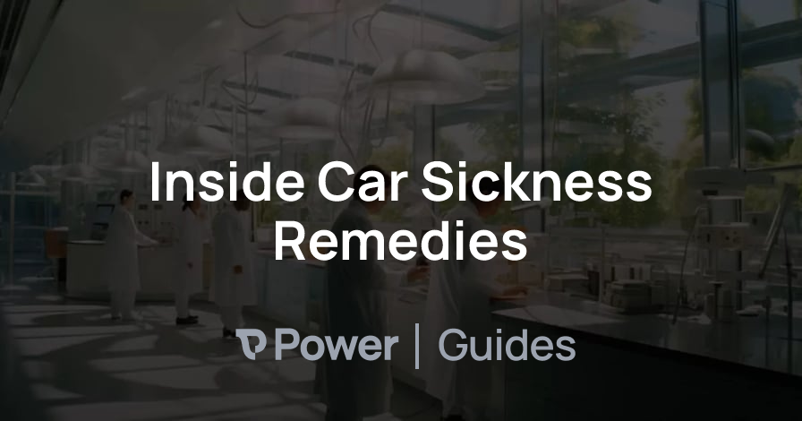 Header Image for Inside Car Sickness Remedies