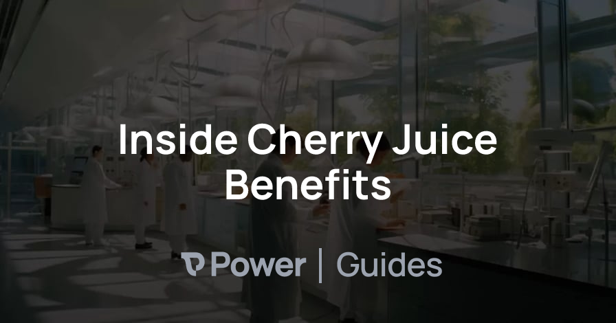 Header Image for Inside Cherry Juice Benefits