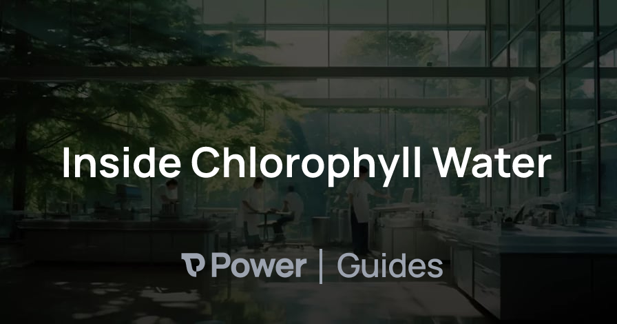 Header Image for Inside Chlorophyll Water