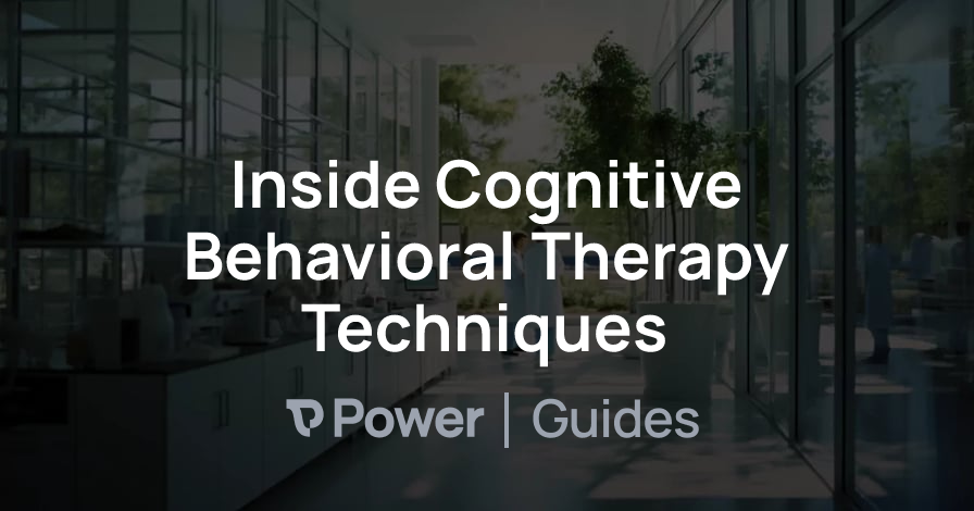 Header Image for Inside Cognitive Behavioral Therapy Techniques