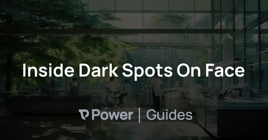 Header Image for Inside Dark Spots On Face