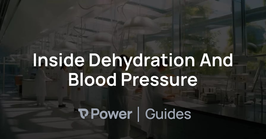 Header Image for Inside Dehydration And Blood Pressure