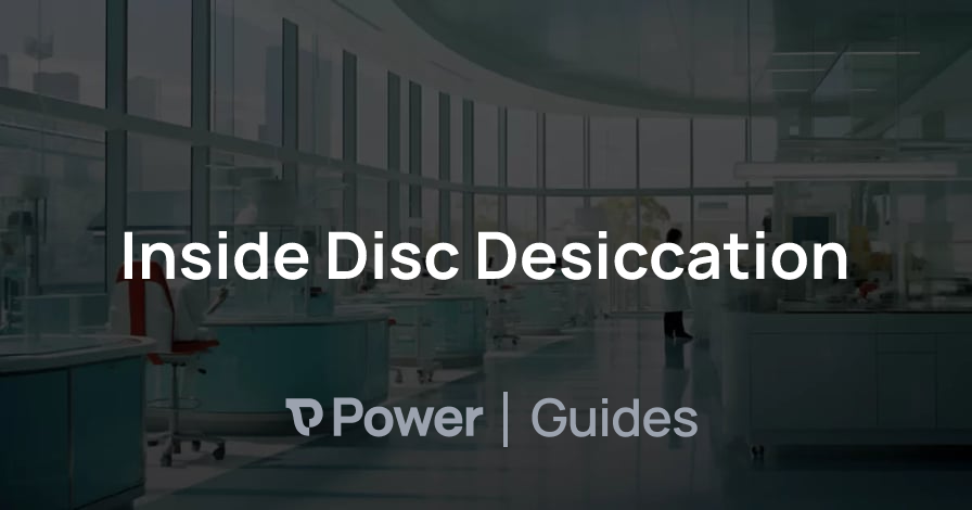 Header Image for Inside Disc Desiccation