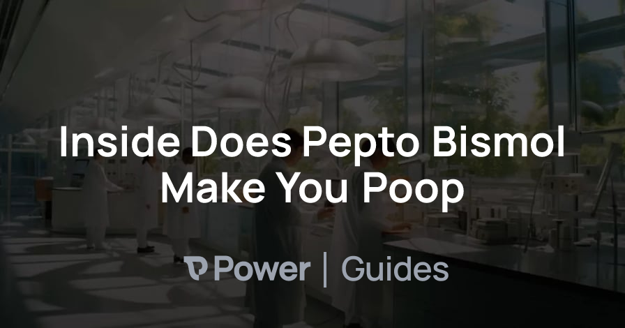 Header Image for Inside Does Pepto Bismol Make You Poop