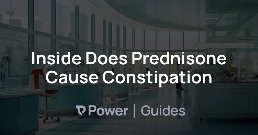 Header Image for Inside Does Prednisone Cause Constipation