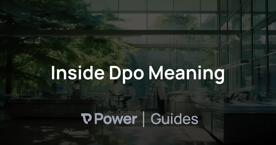 Header Image for Inside Dpo Meaning