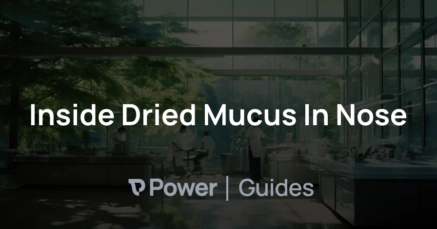 Header Image for Inside Dried Mucus In Nose