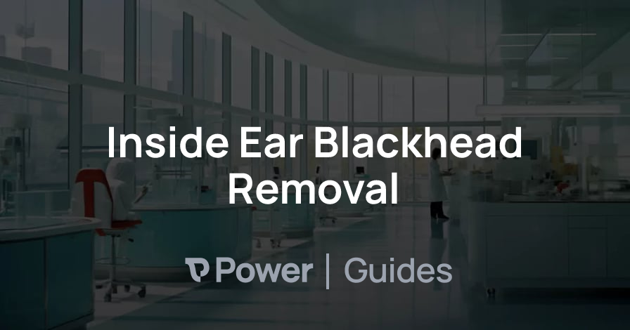 Header Image for Inside Ear Blackhead Removal